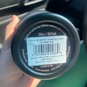 30oz black chrome Stanley